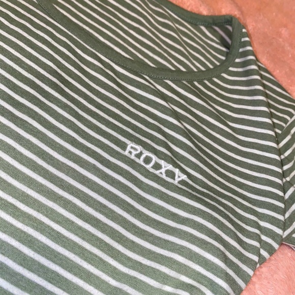ROXY top stripe t-shirt short sleeve - Picture 3 of 7